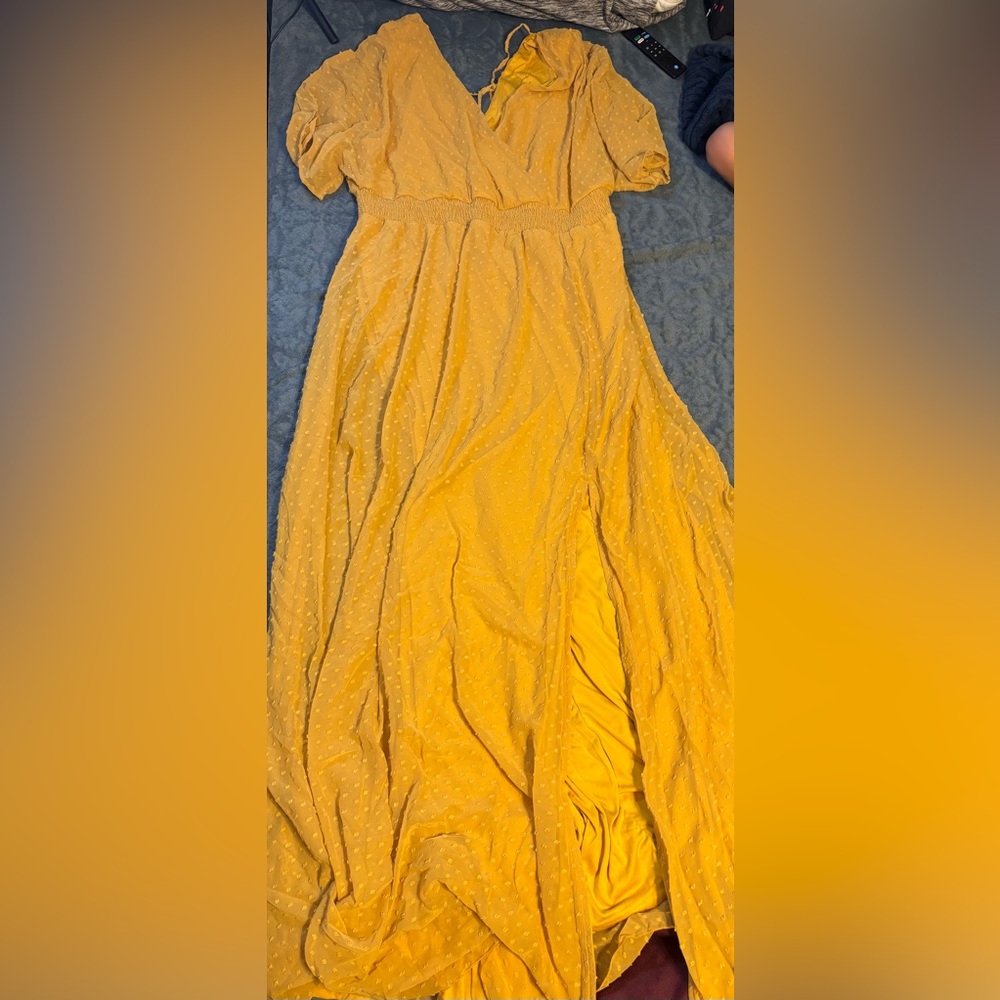 Yellow Women's Dress